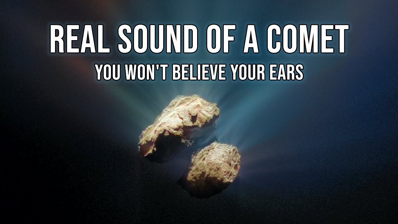 This Is What a Comet Sounds Like! (Very Weird) - Three Real Sound Recordings