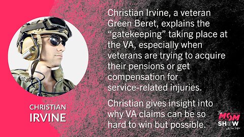 Ep. 498 - Helping Vets Get Pensions and Compensation for Service-Related Injuries - Christian Irvine