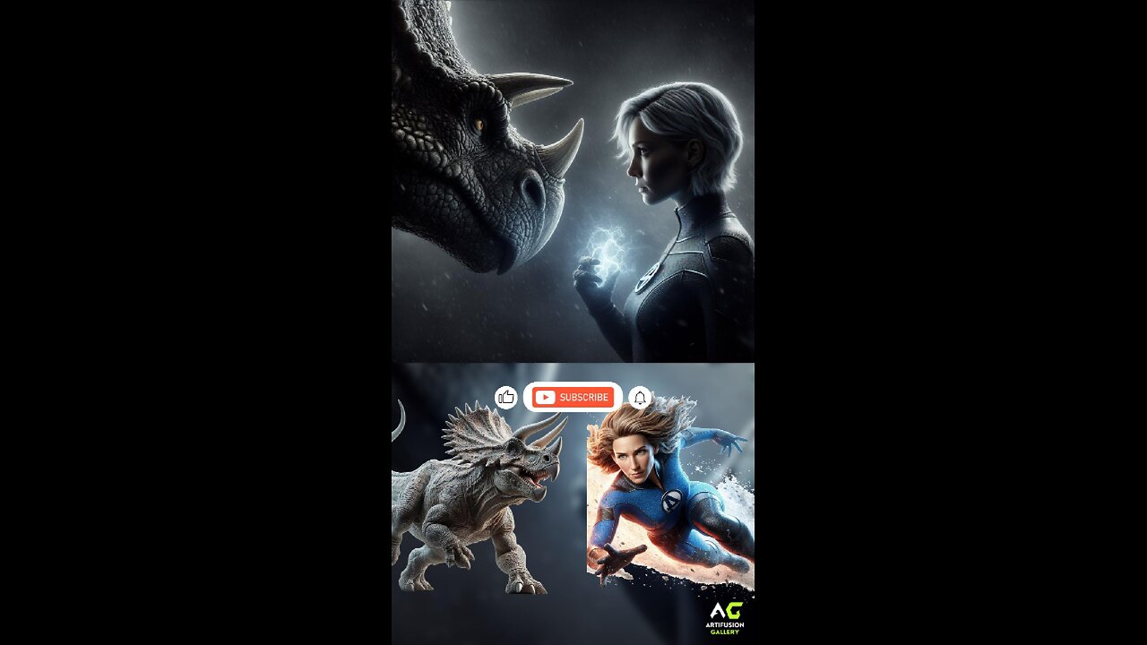 Fantastic 4 facing Triceratops 💥 - Avengers vs DC - All Marvel & DC Characters #dc #shorts #marvel