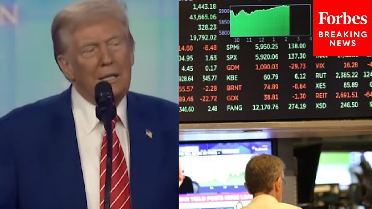 'They're Calling It The Trump Effect': Trump Touts Economic Growth Since Winning Election