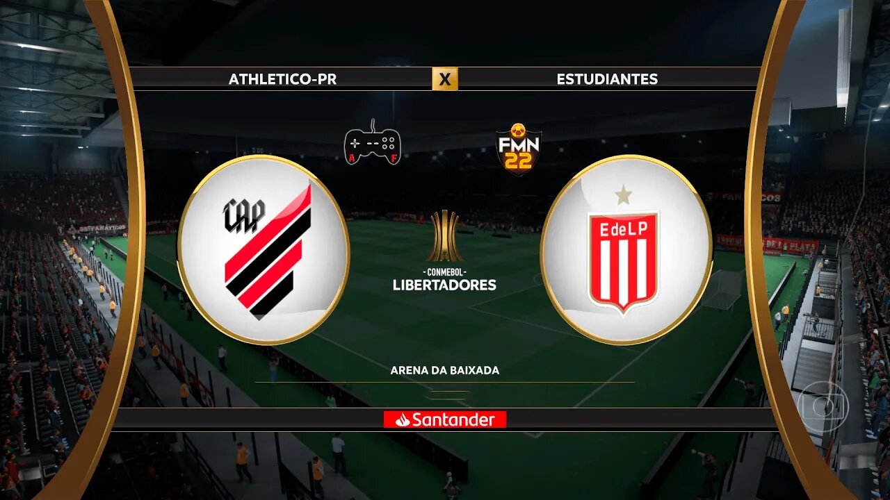 Libertadores 2022 - Estudiantes x Athletico PR | Quartas de finais (Volta) | FIFA 22 SIMULAÇÃO