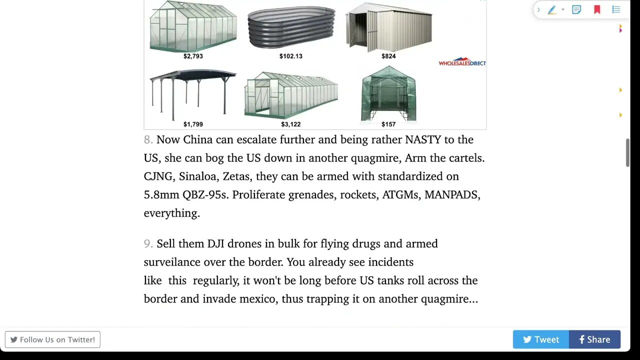 路透社：美國抨擊中國在打擊芬太尼方面的“不可接受”干擾 (disruption)