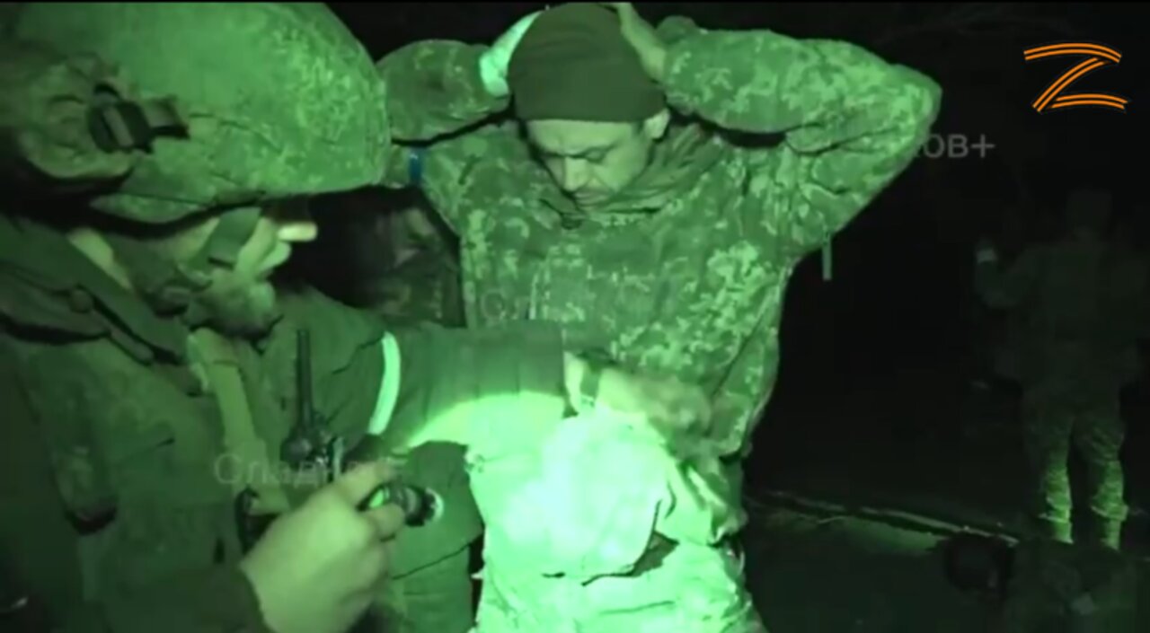 Video of Ukrainian marines surrendering