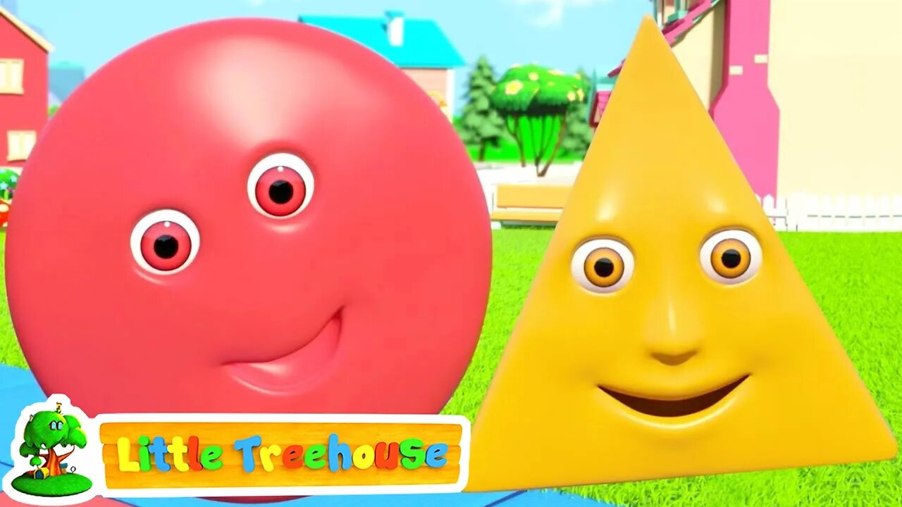 Shapes and Colors | Kids Learning Videos & Children Rhymes by Little Treehouse