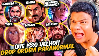 REAGINDO ao DROP URT - ORDEM PARANORMAL | React Anime Pro