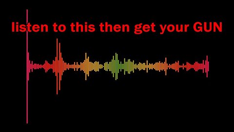 listen to this then get your GUN