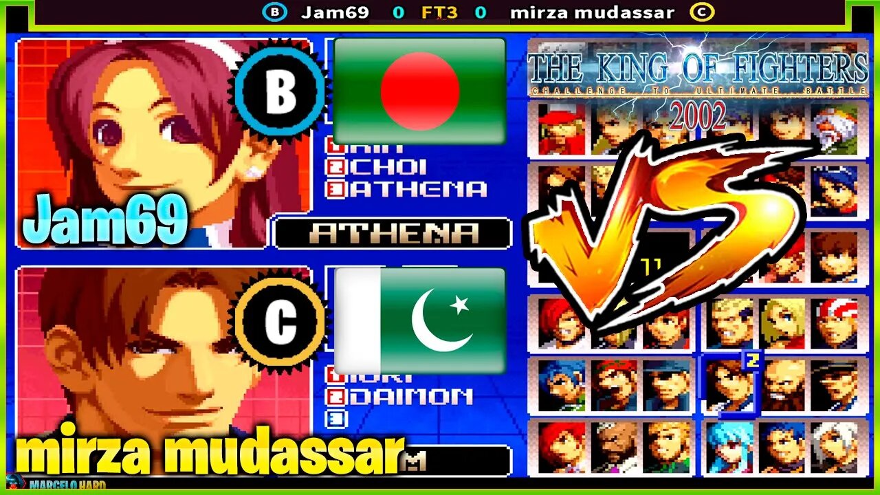 The King of Fighters 2002 (Jam69 Vs. mirza mudassar) [Bangladesh Vs. Pakistan]