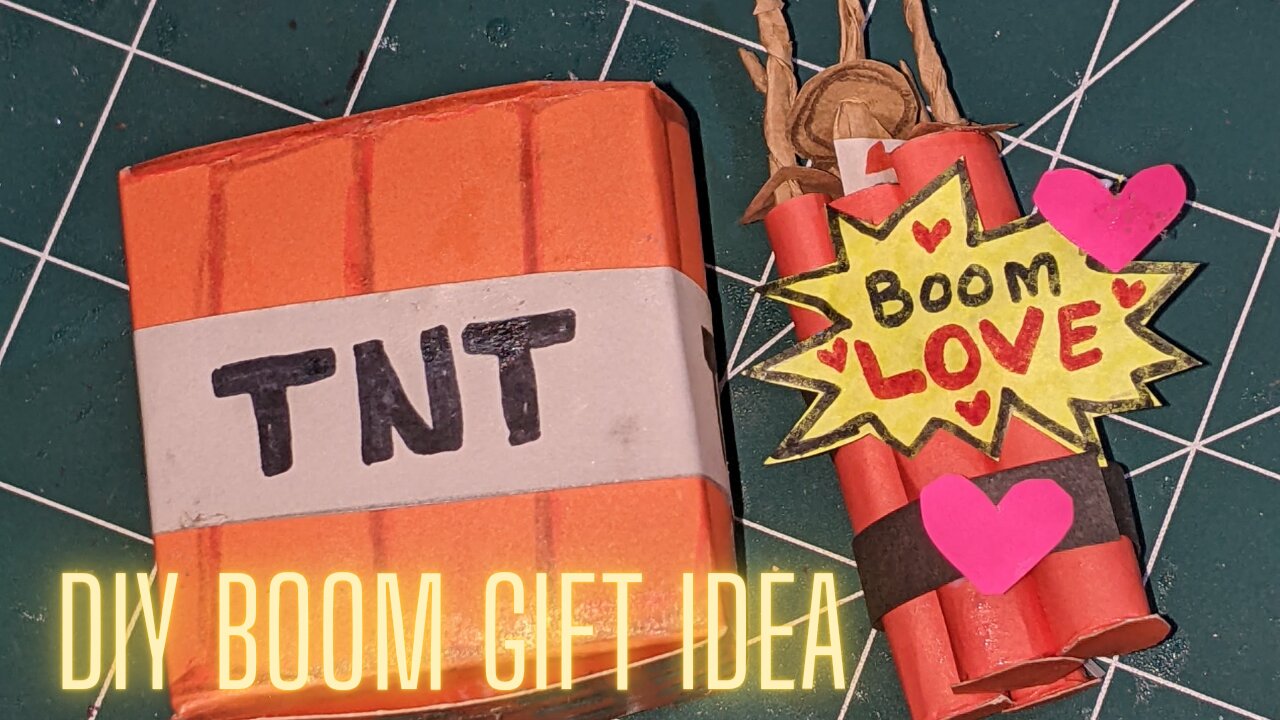 DIY BOOm gift for boyfriend