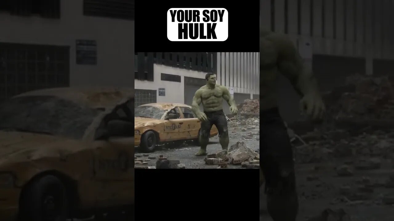 YOUR SOY HULK vs THE REAL HULK (Mark Ruffalo MCU vs Ed Norton The Incredible Hulk)