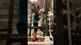 Front squats elbows up!