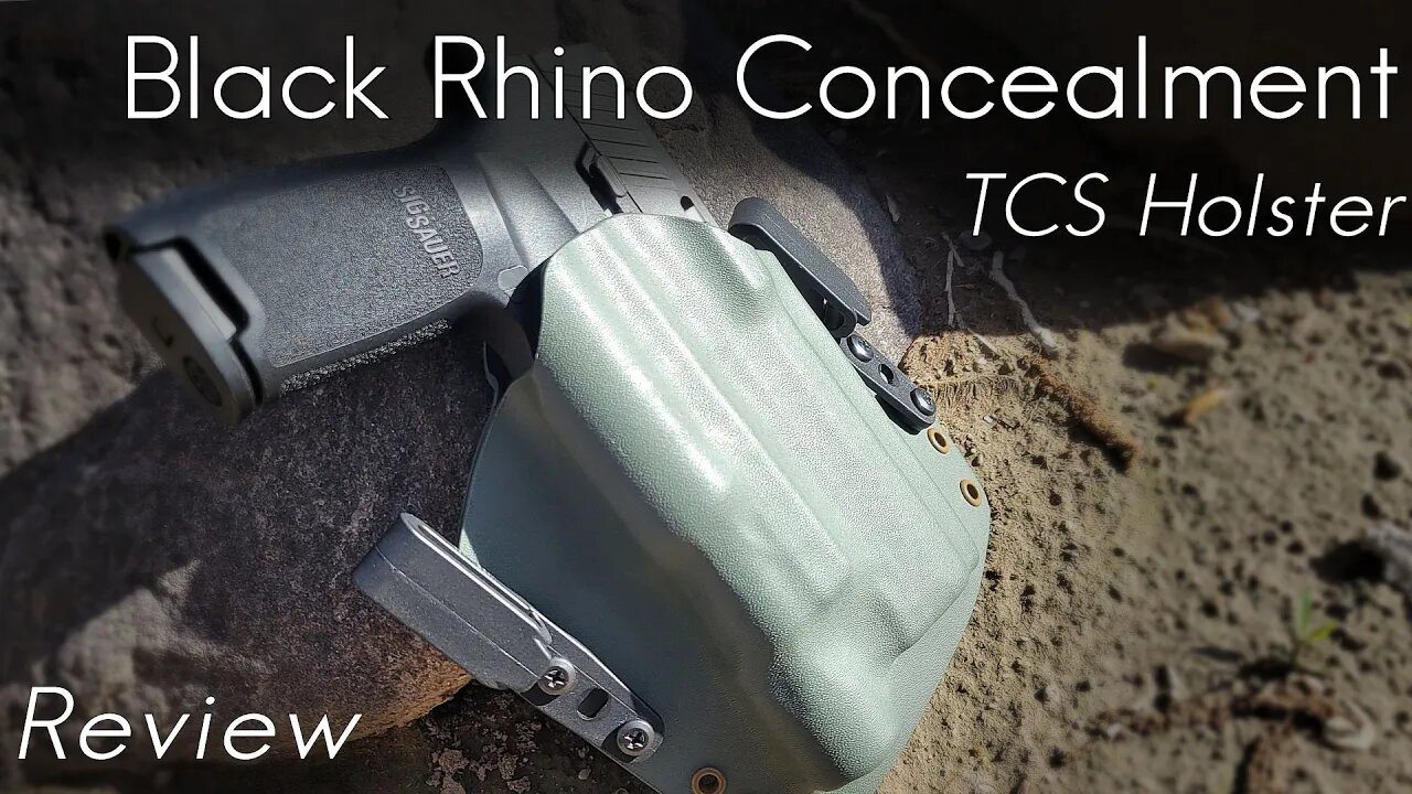 Black Rhino Concealment TCS Holster Review