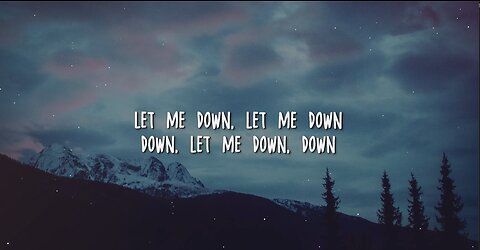 Alec Benjamin - Let Me Down Slowly (Lyrics)