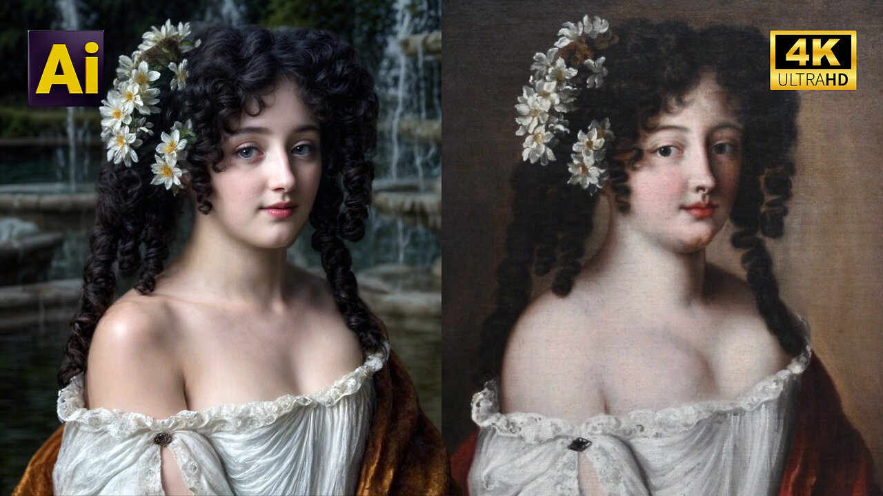 Women of Incredible Beauty: The Mistresses of Louis XIV Brought to Life Using AI