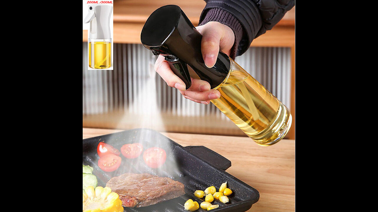 200ml 300ml Oil Spray Bottle Kitchen BBQ Cooking Olive Oil Dispenser