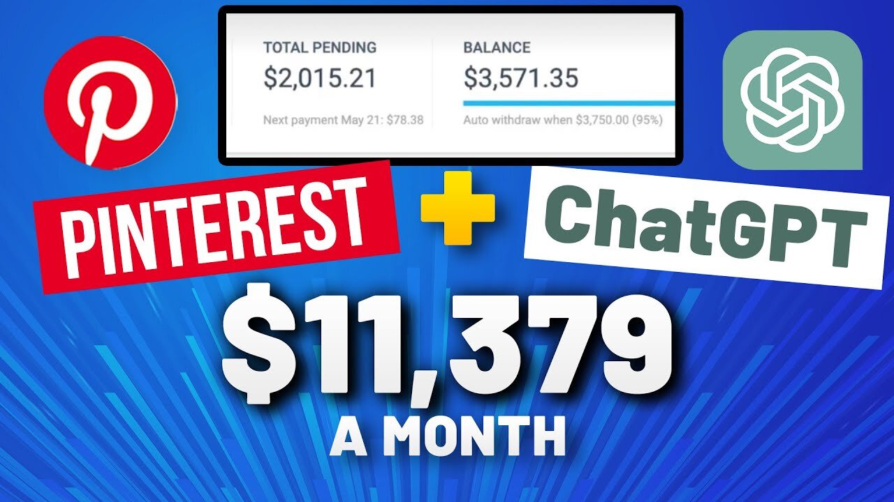 Pinterest Affiliate Marketing + ChatGPT = $11,379 a Month Even as a Beginner!