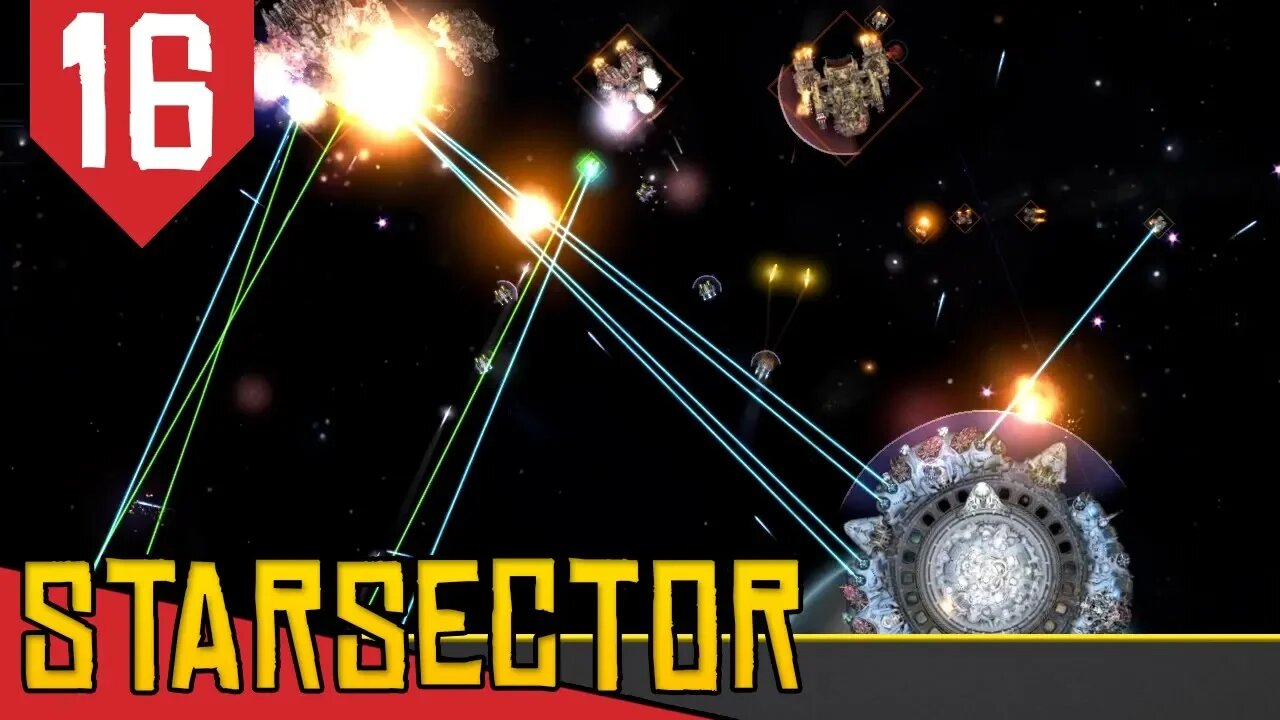 Lutando contra a Crusada da Igreja Ludita- Starsector #16 [Gameplay Português PT-BR]