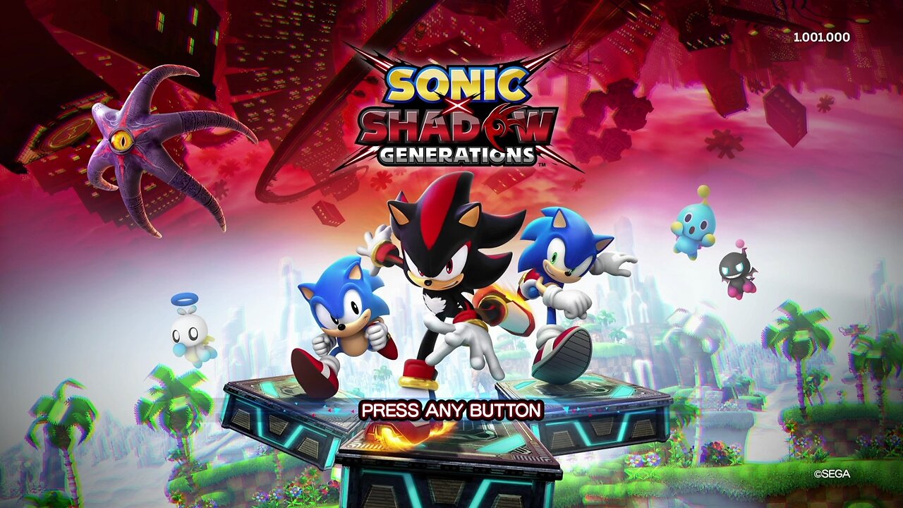 Sonic X Shadow Generations, playthrough part 1 (with commentary)