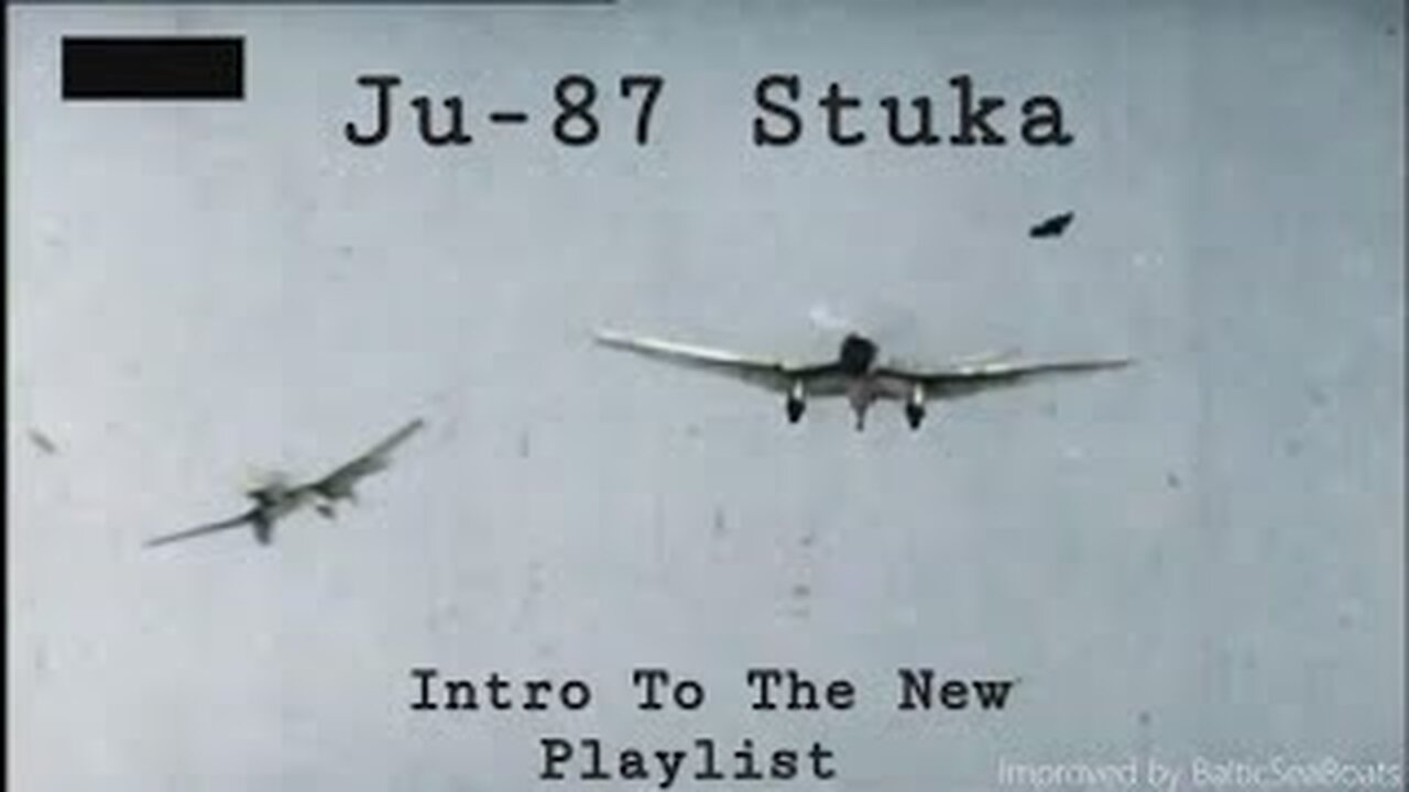 JU-87 Stuka Teaser | Germany's Feared Dive Bomber