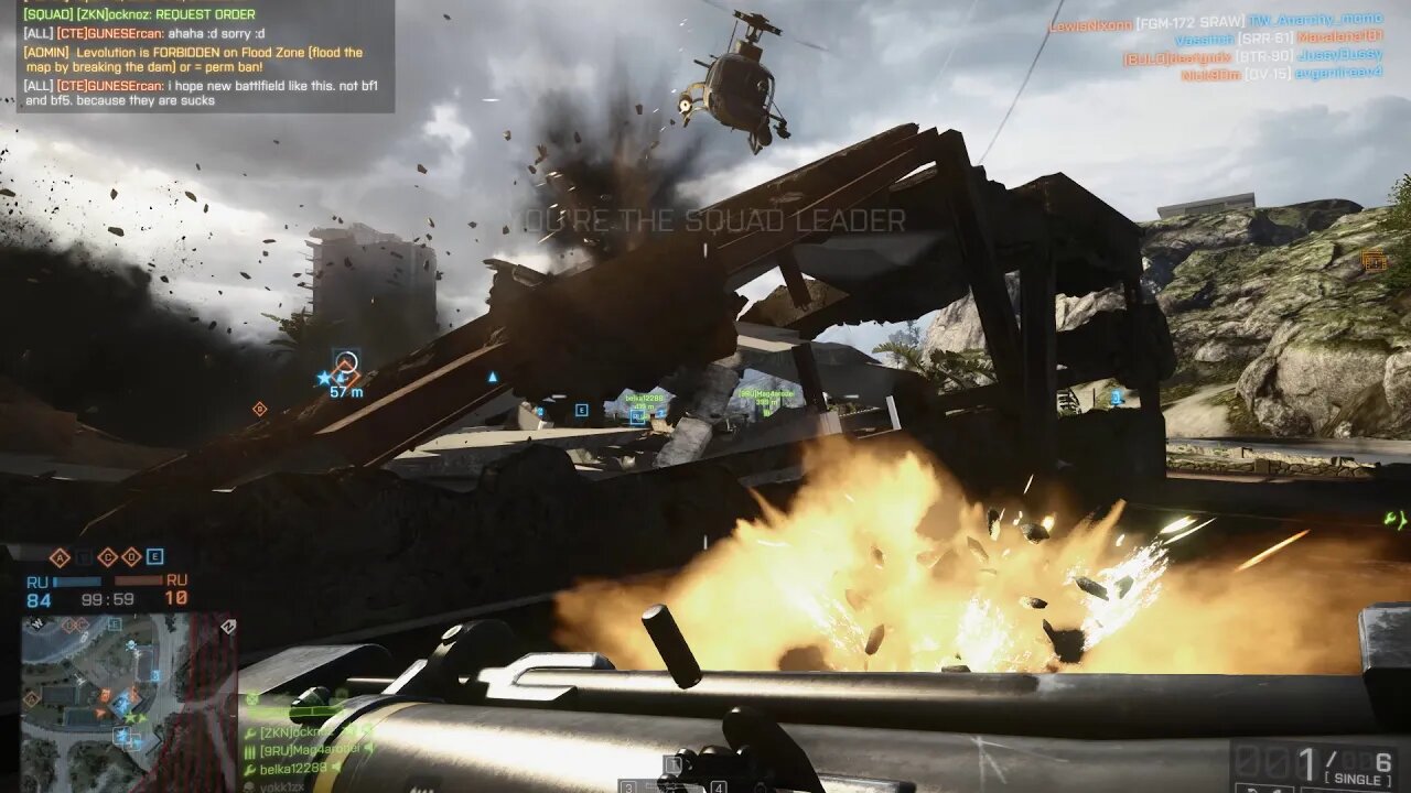 Battlefield 4: reaction rocket