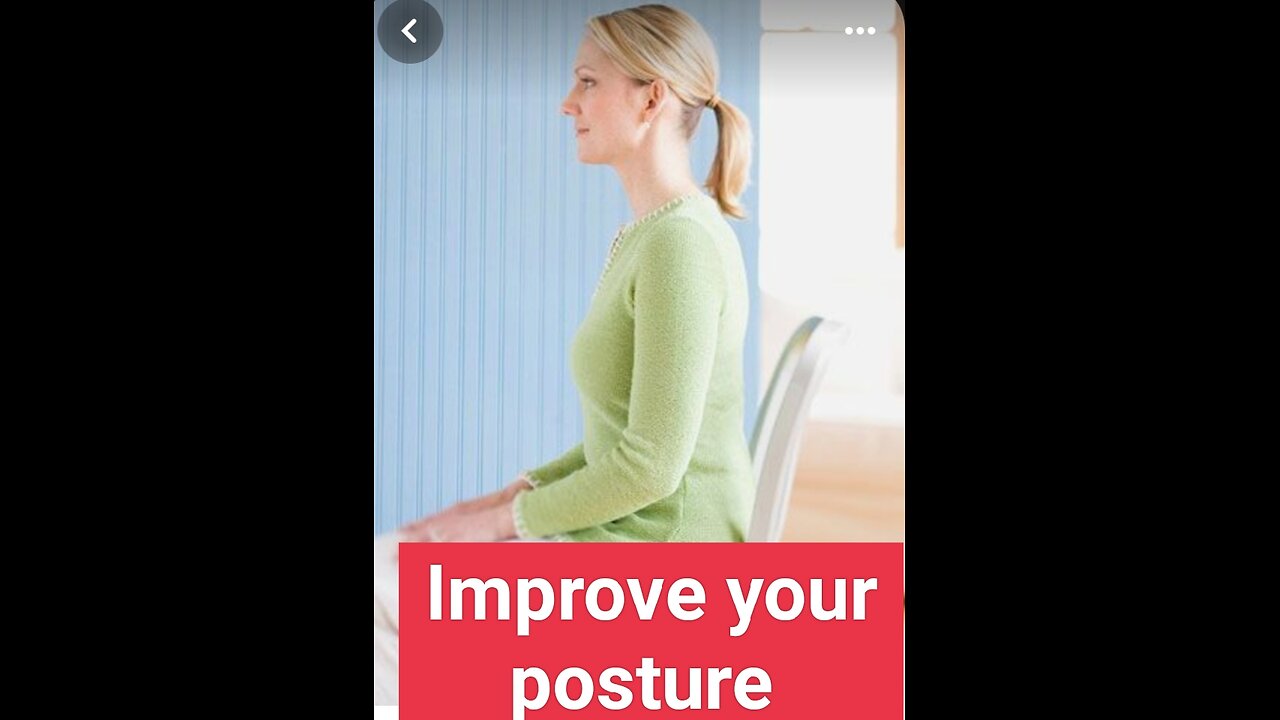 Improve your posture