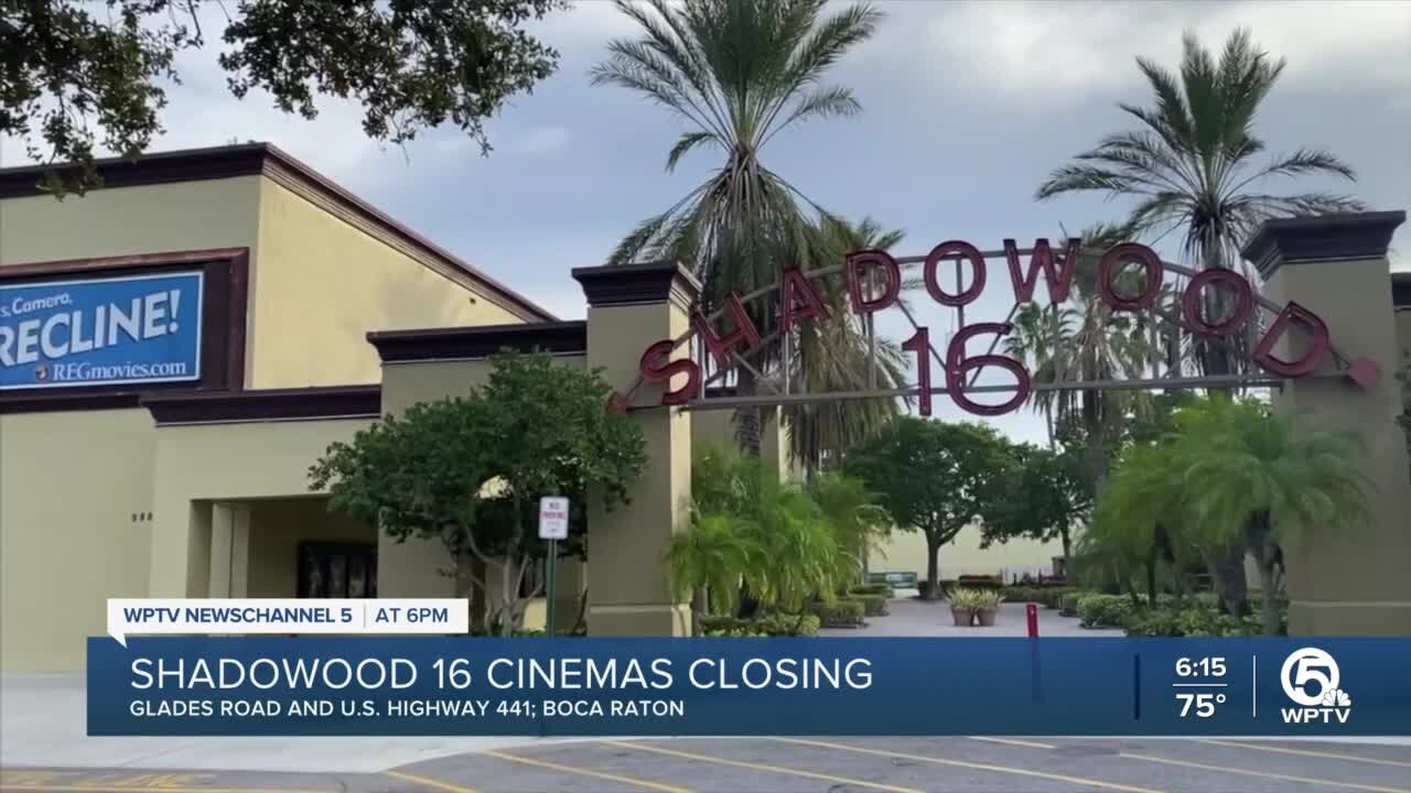 Shadowood 16 movie theater closing