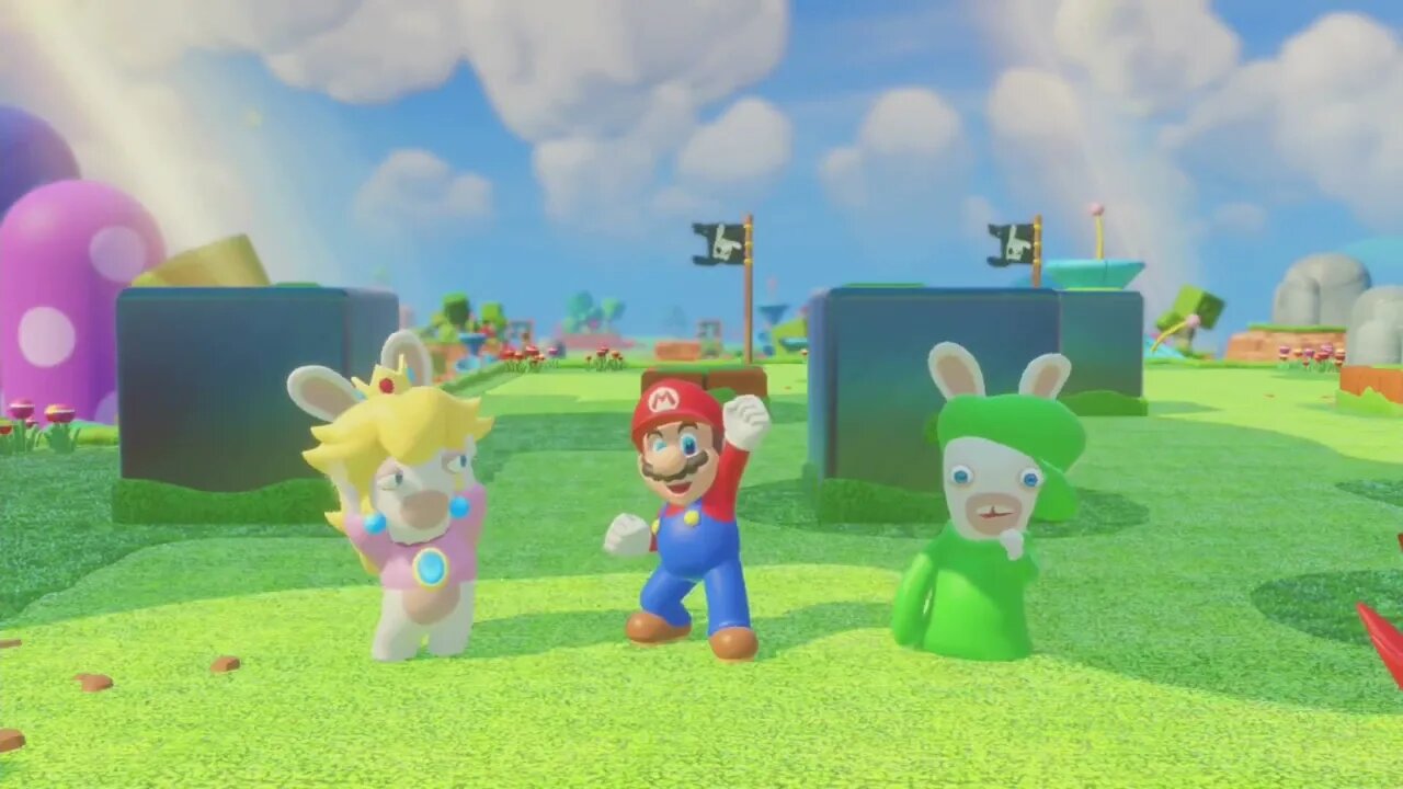 nintendo switch turn-based game - Mario + Rabbids Kingdom Battle - starting out part 2