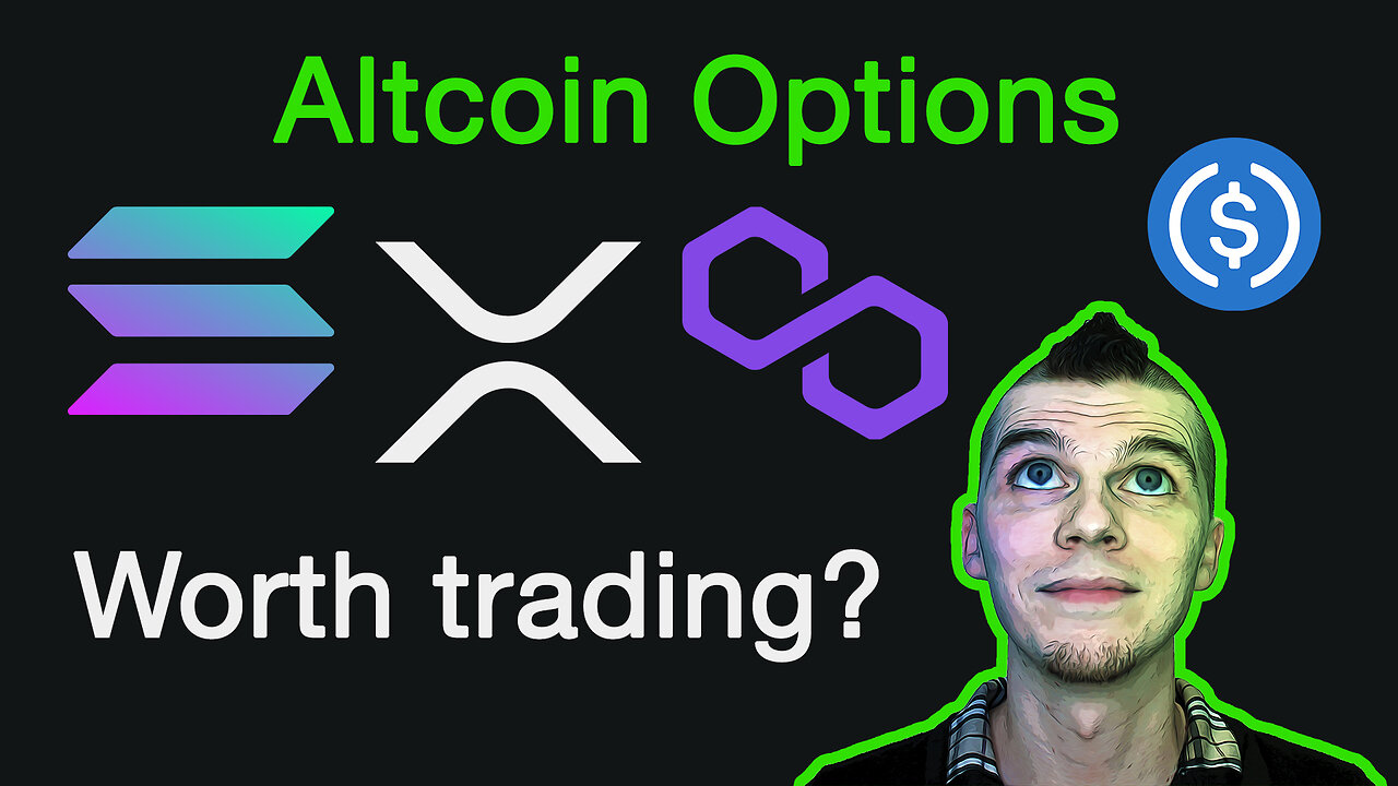 Trading Altcoin Options On Deribit - Live Examples - USDC Settled