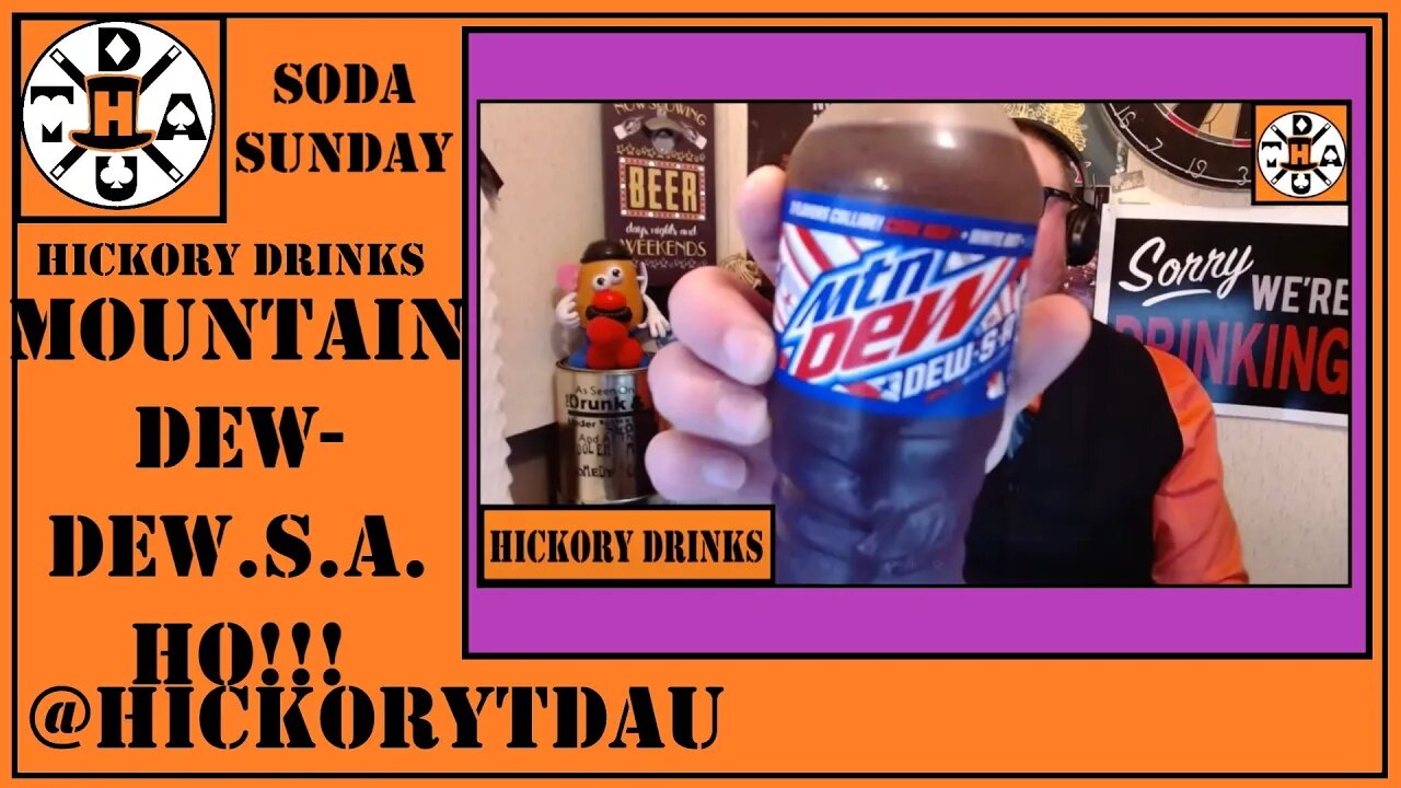 DEW S A by Mountain Dew Soda Sunday Hickory Drinks