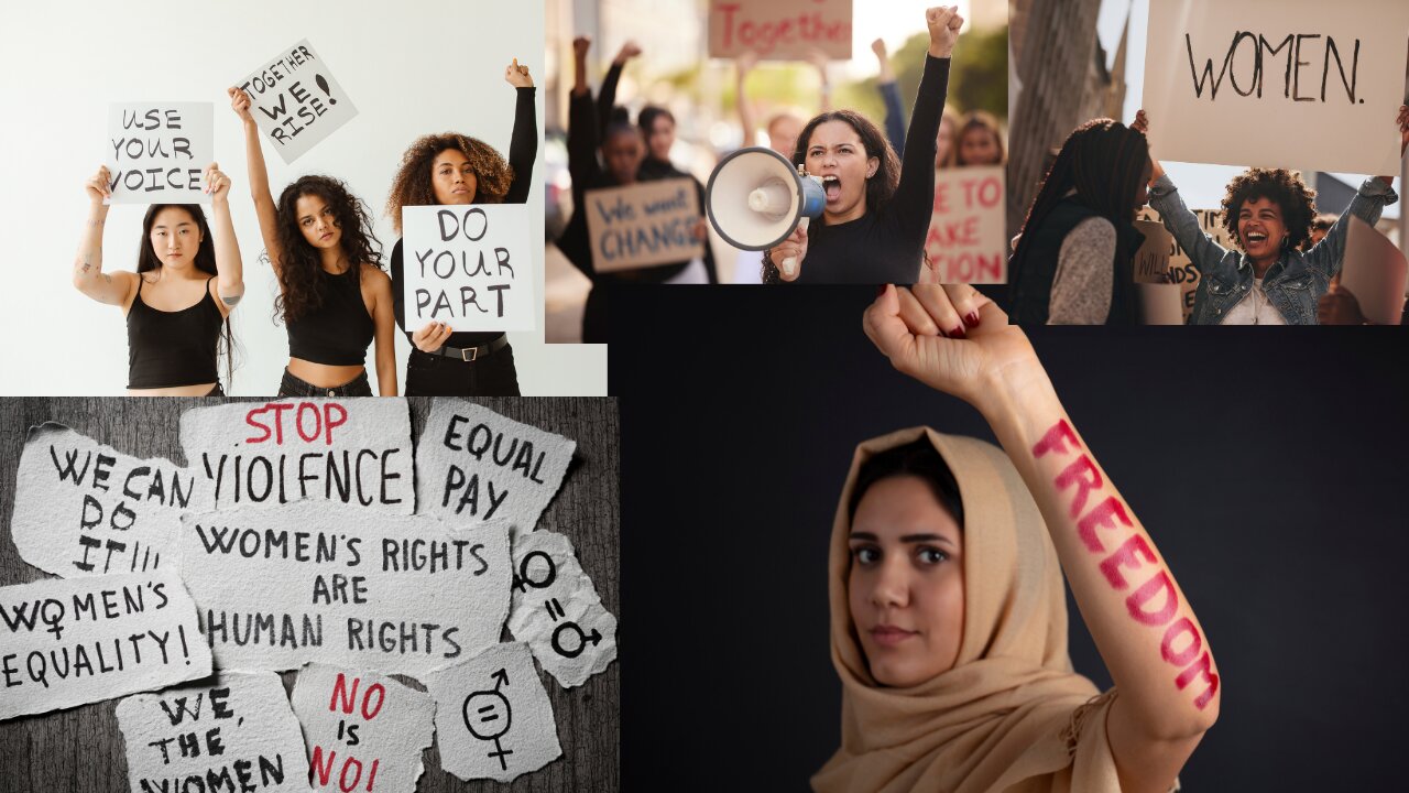 Women's past and future struggle highlights for their rights