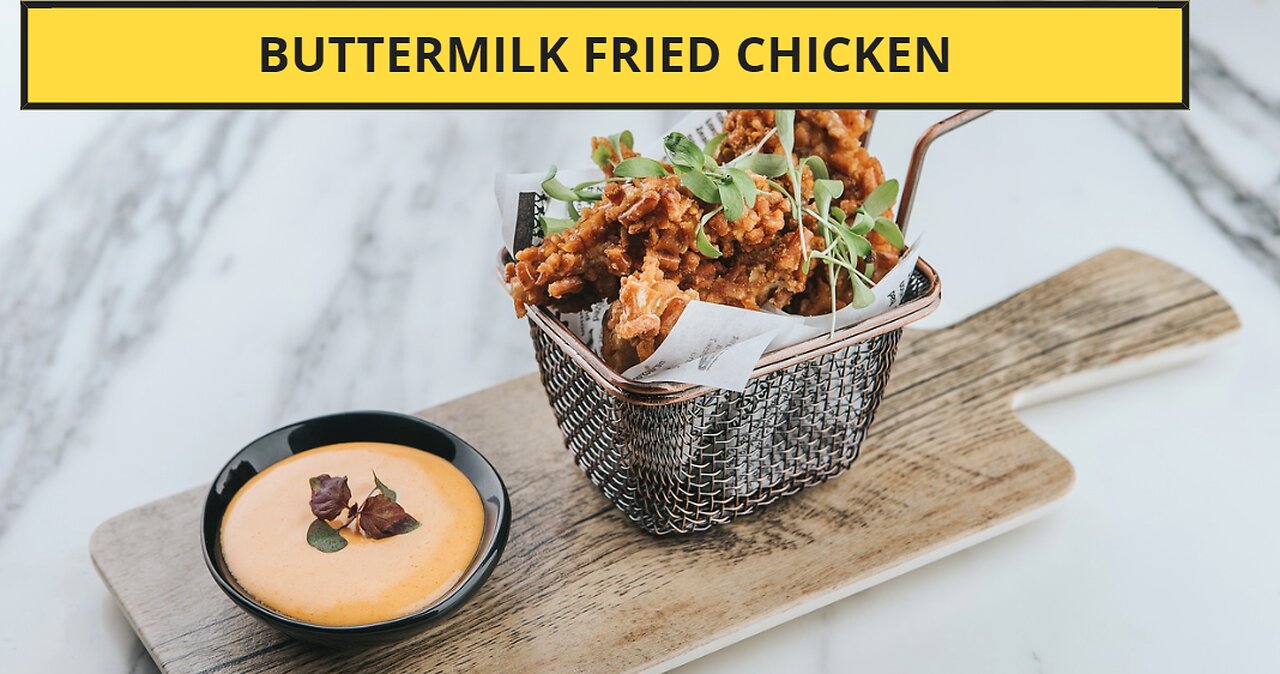 🍗 Master the Art: Buttermilk Fried Chicken - A Crispy Delight! 🌟 #FriedChickenMastery #CookingMagic