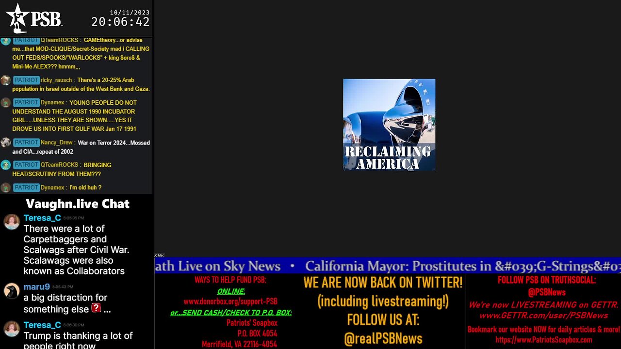 2023-10-11 20:00 EDT - Modern Day America: with LC Mac