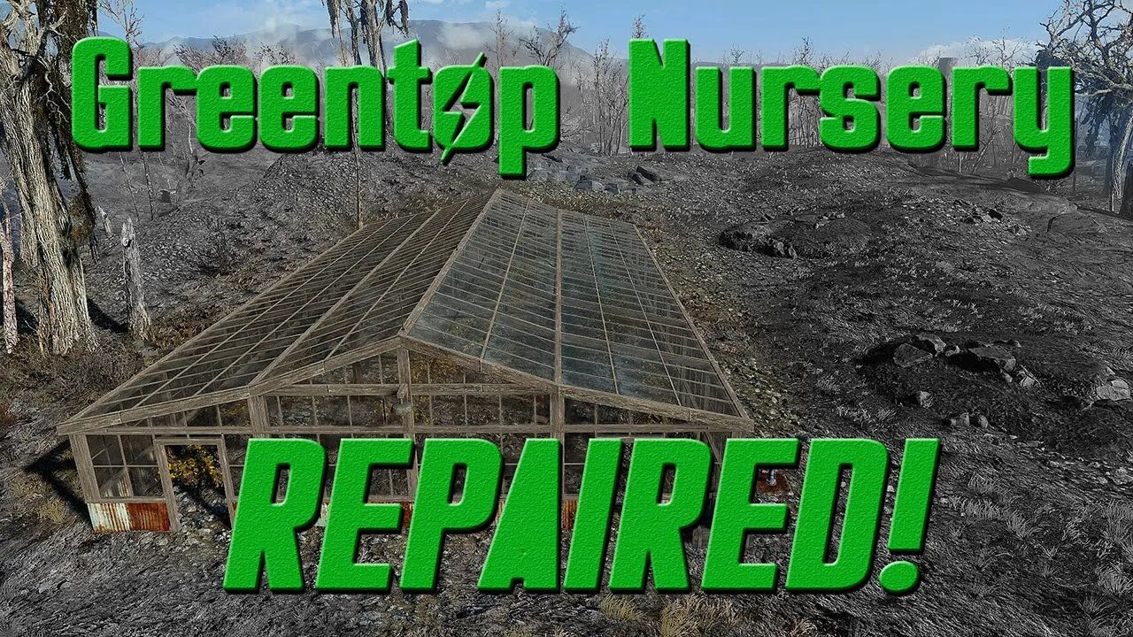 Fallout 4 - Greentop Nursery Repaired - PC/Xbox