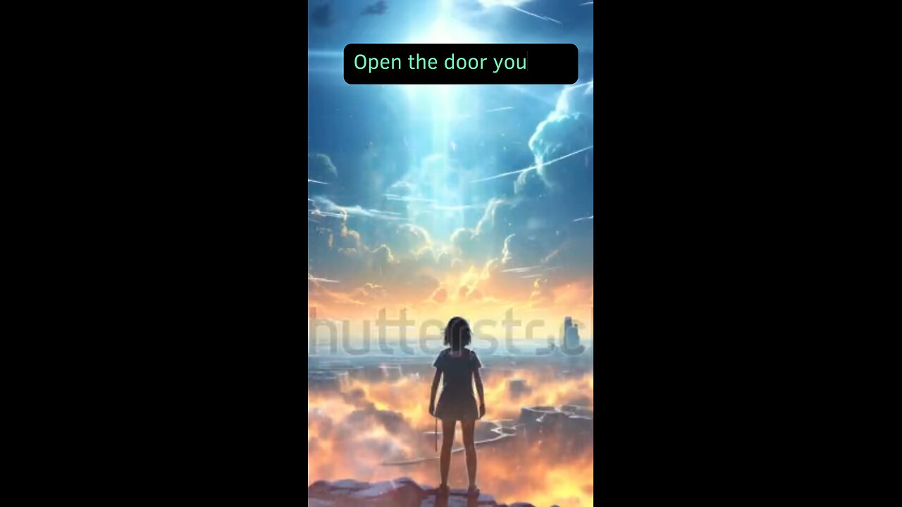 Don't wait for success to come to you, open the door yourself.