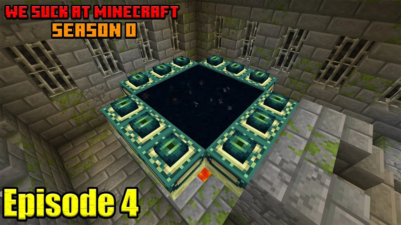 Tricking Cameron into Finding the Stronghold | WeSuckAtMinecraft Season 0 Ep 4