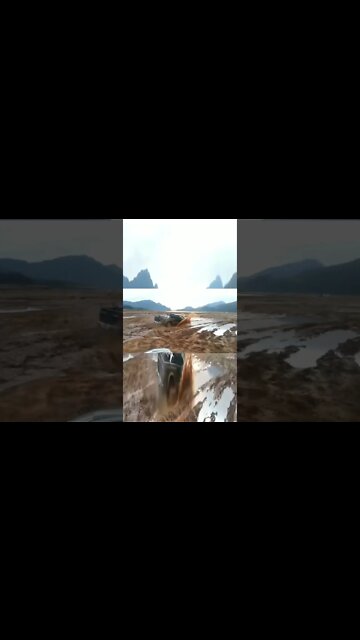 Dodge goes swimming #shorts #youtubeshorts #offroad