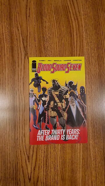 Blood Squad Seven #1 Image Comics #quickflip Comic Book Review Joe Casey,Paul Fry #shorts