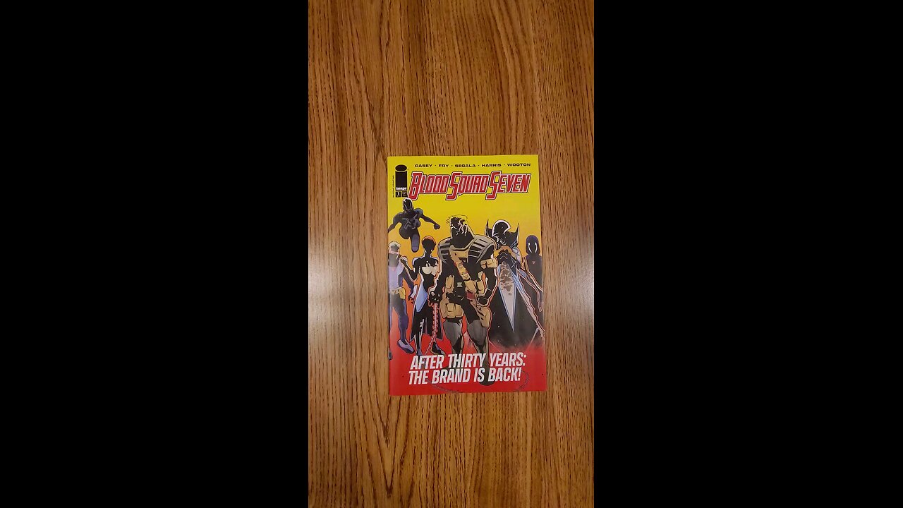 Blood Squad Seven #1 Image Comics #quickflip Comic Book Review Joe Casey,Paul Fry #shorts