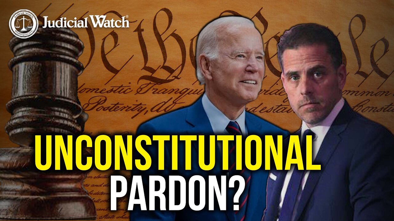 Is Joe’s Pardon of Hunter Constitutional?