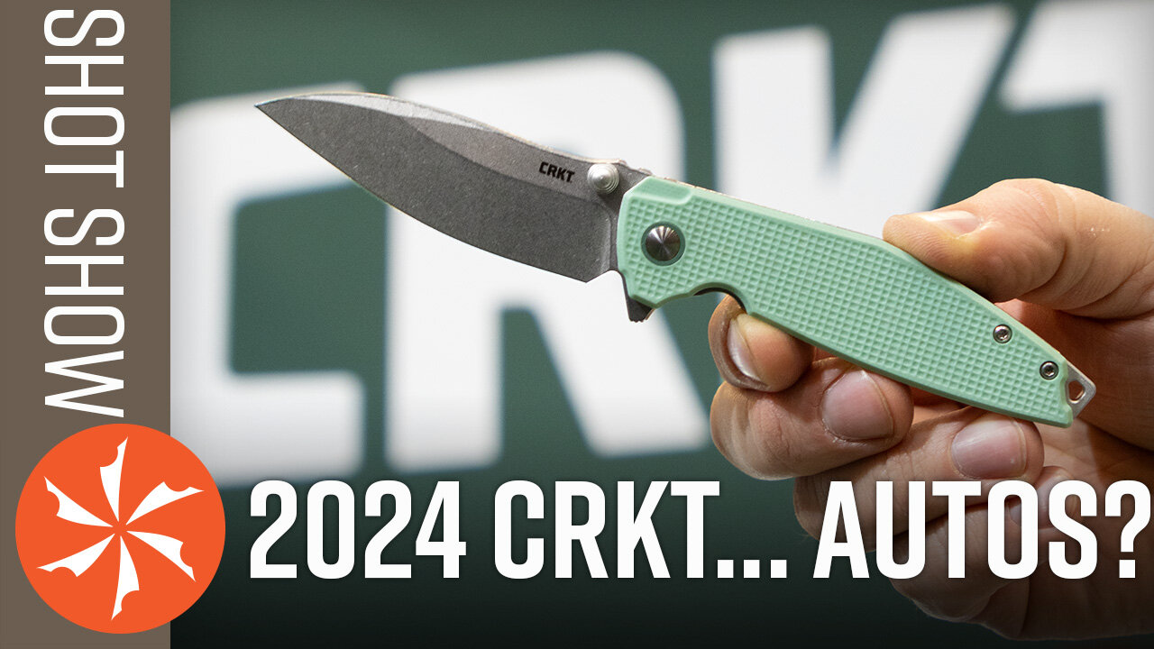 CRKT Does Autos? SHOT Show 2024 - KnifeCenter.com