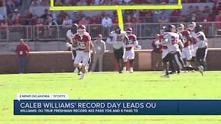 Caleb Williams Record Day Leads OU