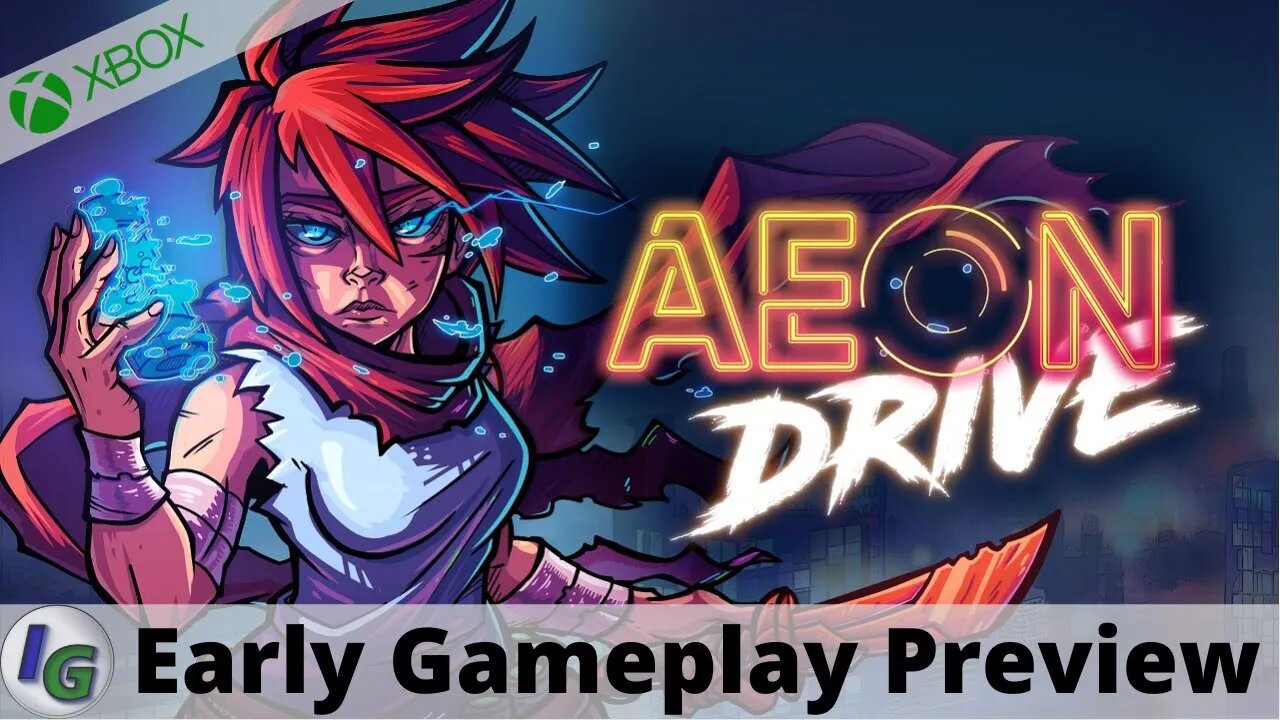 Aeon Drive Early Gameplay Preview on Xbox