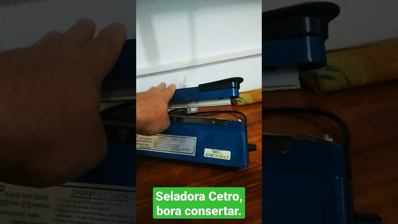 Seladora Cetro com problema, bora consertar.