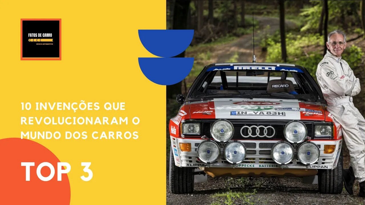 10 (DEZ) INVENÇÕES QUE REVOLUCIONARAM O MUNDO DOS CARROS - FINAL TOP 3