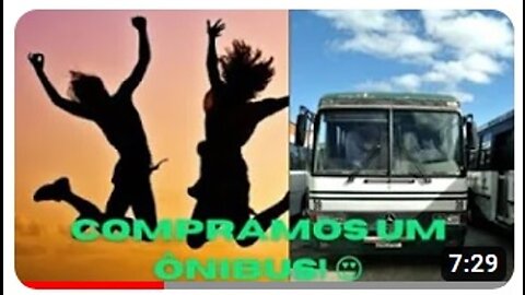 2- Compramos um onibus Mercedes-Benz O371