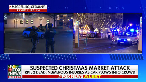 At Least Two Dead, 60 Injured In Germany Christmas Market Attack