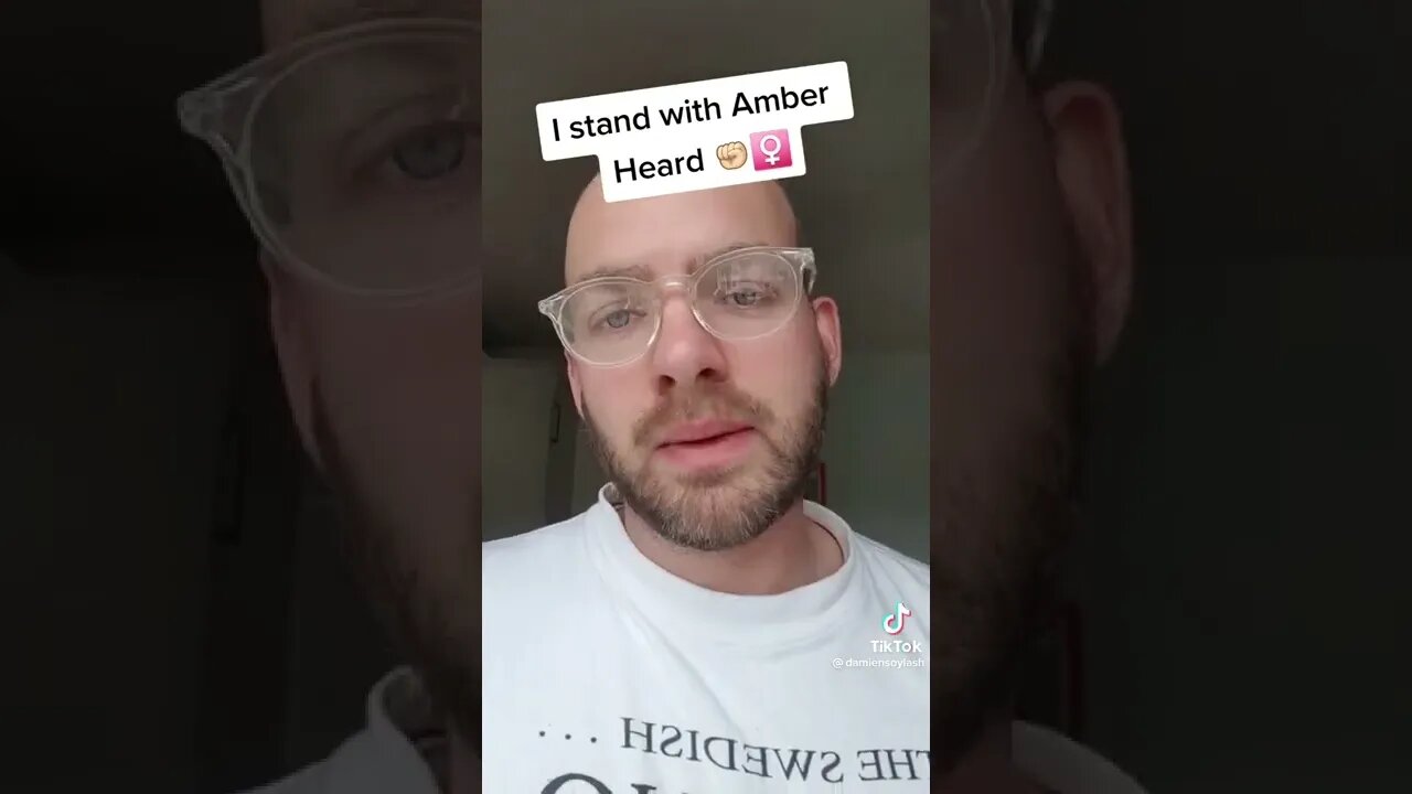 “I Stand With Amber Heard” 🤡🤣 #tiktok