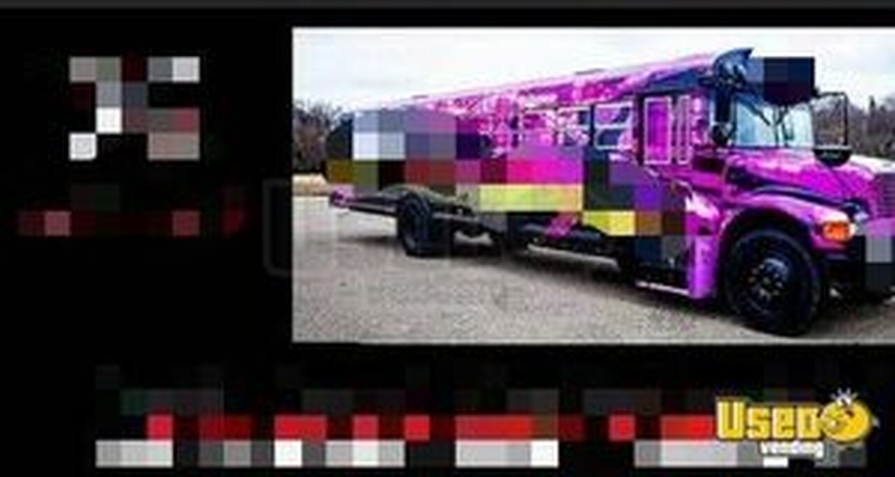 2001 International 3000 Thomas 40' Mobile Party Bus with Bathroom for Sale in Minnesota
