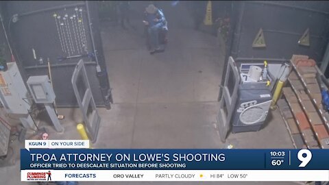 TPOA Attorney: Officer tried to deescalate situation at Lowe's