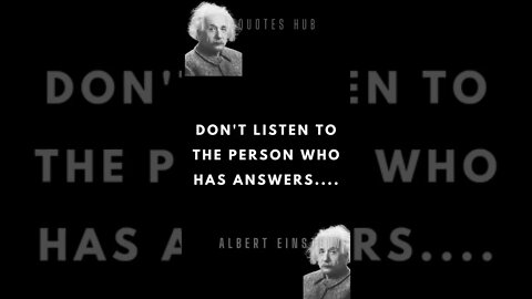 Wise Albert Einstein Quote - Wisdom from the Genius || #quotes || #shorts || #Quotes Hub