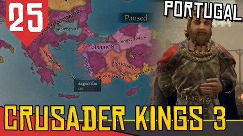 Bizantinando meu IMPÉRIO - Crusader Kings 3 Portugal #25 [Gameplay PT-BR]